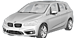 BMW F45 U2425 Fault Code